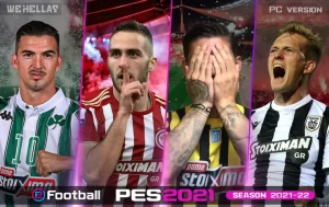 WeHellas Greek Superleague Patch Update Season 2021-22 [PES 2021 || PC]