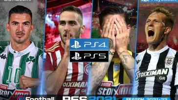 WeHellas Greek Superleague Patch Update Season 2021-22 [PES 2021 || PS4 & PS5]
