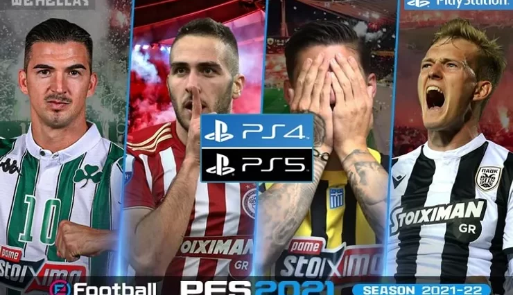 WeHellas Greek Superleague Patch Update Season 2021-22 [PES 2021 || PS4 & PS5]