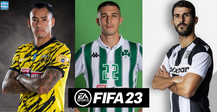 FIFA 23 AEK Panathinaikos PAOK Stats